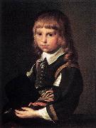 CODDE, Pieter Portrait of a Child dfg oil painting on canvas